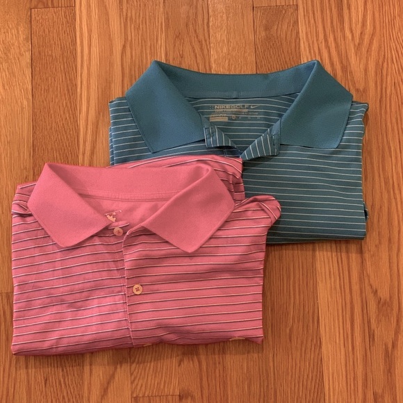 Nike Other - Two NWOT NikeGolf & F&G Men's polos XL